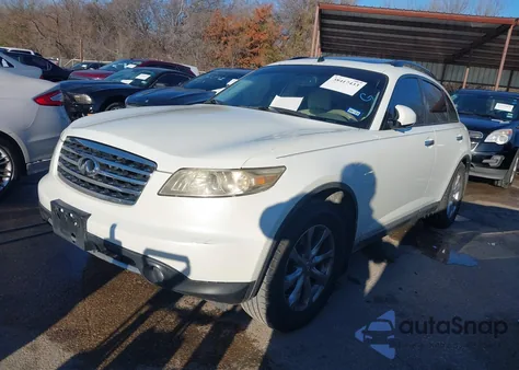 2008 Infiniti Fx35 z USA, uszkodzony, nr VIN JNRAS08U48X103155